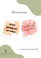 Vorschau - Arbeitsblätter - Affirmationen für jeden Tag - Deckblatt