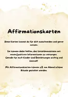 Vorschau - Arbeitsblätter - Affirmationen für jeden Tag - Seite 2