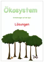 Vorschau - Arbeitsblätter - Ökosystem_Entwicklungen auf der Spur_7 Kapitel - Seite 1