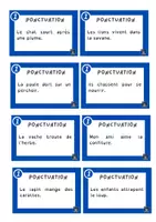 Aperçu - Apprentissages en autonomie - Atelier la ponctuation d'une phrase - Page 1