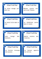 Aperçu - Apprentissages en autonomie - Atelier la ponctuation d'une phrase - Page 3