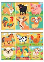 Aperçu - Préparation de séquence / Séquence complète - Séquence animaux de la ferme - Page 1