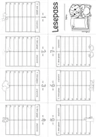 Vorschau - Arbeitsblätter - Lesepass Meerschweinchen | Klassentiere - Seite 3