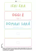 anteprima - Flashcard - Flashcards per calendario di classe - Pagina 1