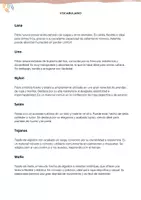 anteprima - Esercizi - Vocabolario dei Tessuti di Stoffa in Spagnolo (include carte) - Pagina 2