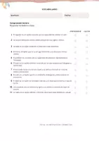 anteprima - Esercizi - Vocabolario dei Tessuti di Stoffa in Spagnolo (include carte) - Pagina 3