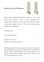 Vorschau - Fördermaterial/Inklusion - Ordnerrücken mit Waldtieren - Seite 1