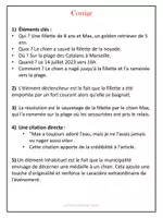 Aperçu - Feuilles d'exercices - Analyse d'un fait divers - Page 2