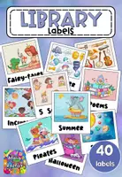 Vista previa - Decoración del aula - Etiquetas Biblioteca del aula - Classroom Library Labels - Portada