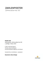 Vorschau - Poster - Zahlenposter: Zehnerzahlen bis 100 - Seite 1