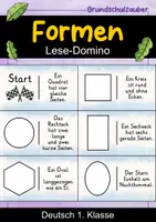 Vorschau - Bildkarten - Lese-Domino | Formen | Deutsch 1. Klasse | Anfangsunterricht - Deckblatt