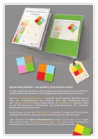 Vorschau - Stationenlernen - Klettmappen | Kunterbunte Flächen sortieren | Level 1 + 2 - Seite 1