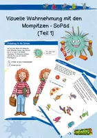 Vorschau - Arbeitsblätter - Visuelle Wahrnehmung mit den Mompitzen - Förderung (1) - Deckblatt