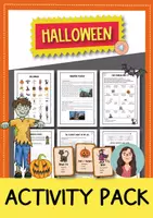 Vorschau - Arbeitsblätter - Halloween Activity Pack (Englisch) - Deckblatt