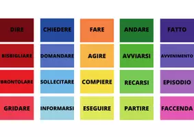 anteprima - Schede informative - Sinonimi in pantone - Pagina di copertina