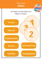 Vorschau - Spiele - Silbenspiel - Deckblatt