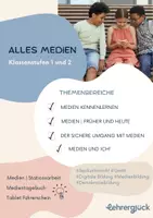Vorschau - Unterrichtsreihen - Alles Medien_Medienprojekt für die Klasse 1 und 2 - Deckblatt