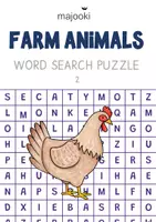 Vorschau - Stationenlernen - Suchsel Englisch TIERE - Farm Animals - word search puzzle 2 || Englisch Freiarbeitsmaterial - Englisch Vertretung - Deckblatt