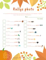 Aperçu - Apprentissages en autonomie - rallye photo mathématique extérieur - Page 1