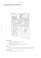 Vorschau - Klassenarbeiten - Linoldruck-Buchcover Klassenarbeit / weitere Werkanalyse - Seite 1