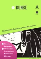 Vorschau - Arbeitsblätter - Linoldruck-Buchcover Werkanalyse - Deckblatt