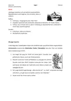 Vorschau - Arbeitsblätter - Arbeitsblatt Sagen: Merksätze und Übungen zur Sprache - Seite 1