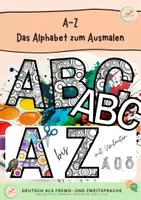 Vorschau - Mal- und Bastelvorlagen - Alphabet zum Ausmalen: ABC-Kreativheft - Deckblatt