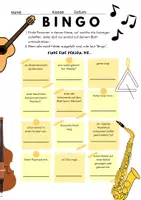 Vorschau - Spiele - Bingo „Finde eine Person, die…“ - Musik - Deckblatt