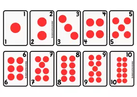 Vista previa - Juegos / Gamificación - CARTAS CON FIGURAS GEOMÉTRICAS DEL 1 AL 10 - página 3