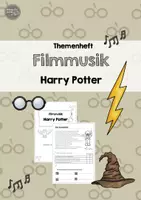 Vorschau - Arbeitsblätter - Themenheft: Filmmusik zu Harry Potter - Deckblatt