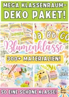 Vorschau - Poster - 🌷BLUMENKLASSE🌷: MEGA Klassenraum Deko Bundle mit über 300 Materialien für Backtoschool! Classroom Management! #edukisommerschnapper - Deckblatt