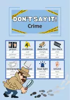 Vorschau - Spiele - Don't Say It! Crime / Whodunit - Deckblatt