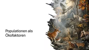 Vorschau - Präsentationen/Tafelbilder - Wachstumskurven von Populationen und Räuber-Beute-System - Deckblatt