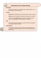 Vorschau - Arbeitsblätter - Shakespeare: Important Literary Terms (Tandem Sheet) - Seite 1