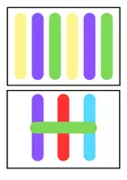 Vista previa - Juegos / Gamificación - Tarjetas de Patrones con Palitos de Madera - Infantil - página 2