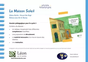 Aperçu - Préparation de séquence / Séquence complète - Dossier La maison soleil - Art fiction - Vincent Van Gogh - Page 1