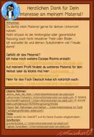 Vorschau - Spiele - Lese Escape Rooms Materialpaket | 10 Escape Games für die Leseförderung | Jahreszeiten, Feste & Schule | Klasse 3–4 - Seite 2