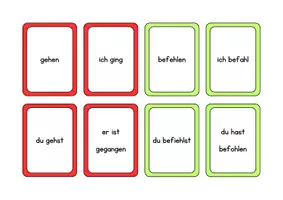 Vorschau - Spiele - Marktplatzquartett zu Verbformen - Seite 2