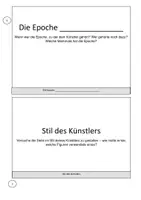 Vorschau - Arbeitsblätter - Künstler in der Box - Seite 1