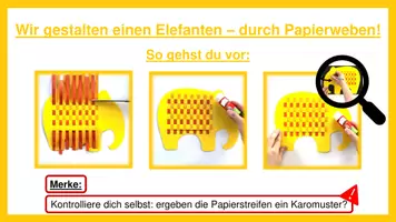 Vorschau - Stundenentwürfe - Papierweben - WG - Werken und Gestalten - Seite 3