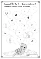 Vorschau - Arbeitsblätter - Optische und akustische Differenzierung Selbstlaute/ Vokale #homeschooling - Seite 3