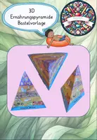Vorschau - Mal- und Bastelvorlagen - Ernährungspyramide in 3D - Bastelvorlage (vegetarische, vegane und flexitarische Ernährung) - Deckblatt