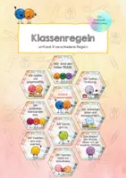 Vorschau - Poster - Klassenregeln - Deckblatt