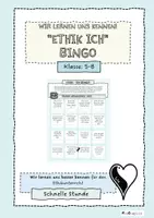 Vorschau - Arbeitsblätter - "Ethik - Ich - Bingo!" - ein ethisches Kennenlernspiel - Deckblatt