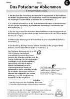 Vorschau - Arbeitsblätter - Gruppenpuzzle zum Potsdamer Abkommen - Seite 2