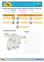Vista previa - Unidades / Secuencias / Situaciones de Aprendizaje - El tiempo - el clima - el parte metereológico - página 1