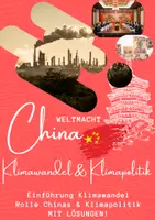 Vorschau - Arbeitsblätter - Weltmacht China - Rolle im Klimawandel und Klimapolitik mit Lösung (Klasse 8 9 10 11) - Deckblatt