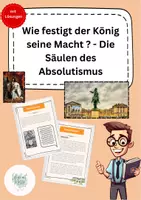 Vorschau - Arbeitsblätter - Eine Unterrichtsreihe zum Thema Absolutismus und Französische Revolution - Seite 1