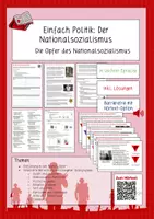 Vorschau - Stundenentwürfe - Materialpaket: Einfach Nationalsozialismus (in leichter Sprache) - Seite 1