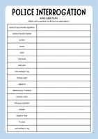 Vorschau - Arbeitsblätter - Mad Libs Theater Crime / Whodunit - Seite 2